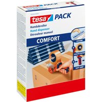 Tesa - 6400 Packband Handabroller comfort - Hochwertiger, robuster Abroller für Paketbänder - Profi-Qualität - Für Klebebänder mit bis zu 50 cm Breite von Tesa