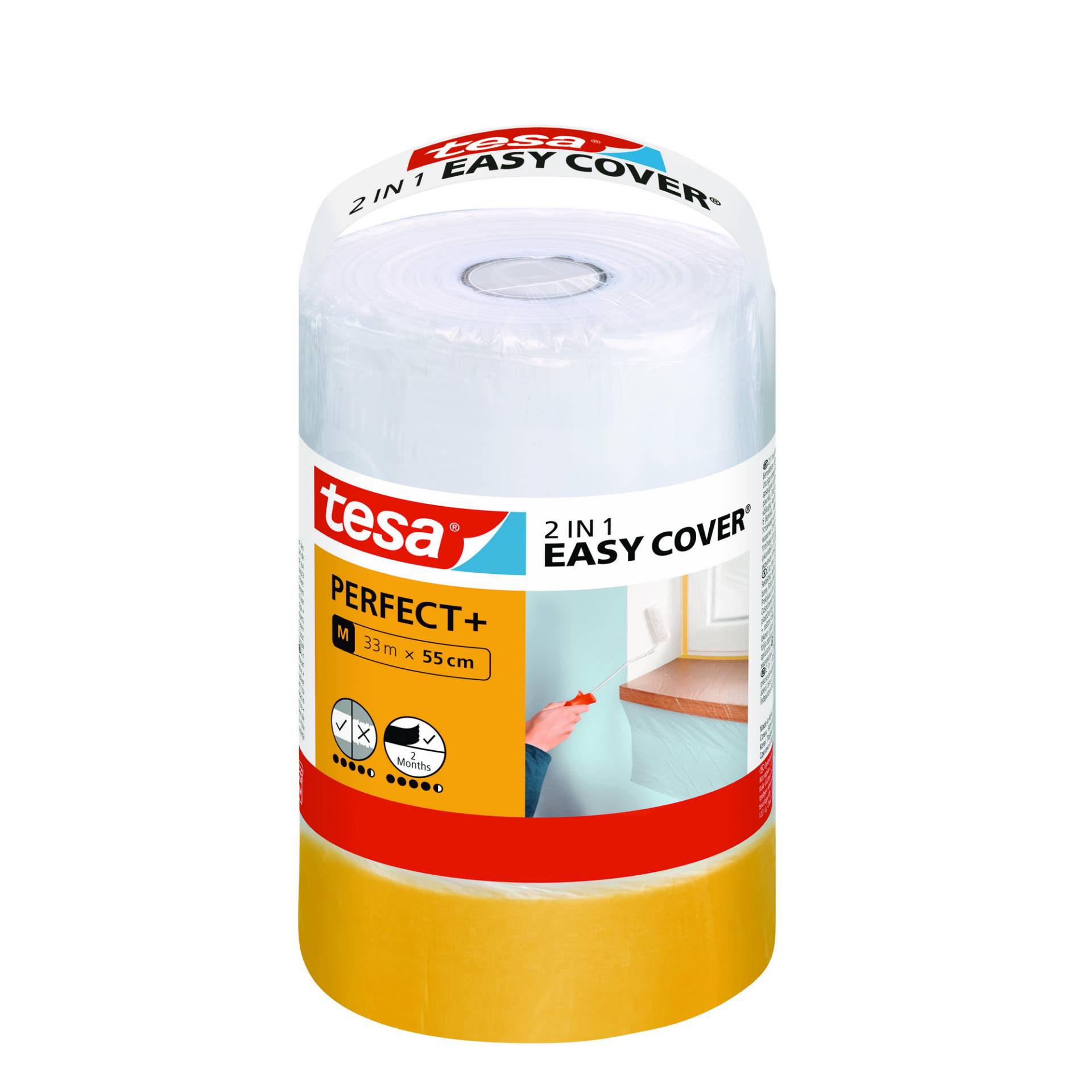 tesa Abeckfolie 'Easy Cover Perfect+' Nachfüllpack 55 cm x 33 m tesa Abeckfolie 'Easy Cover Perfect+' Nachfüllpack 55 cm x 33 m von Tesa