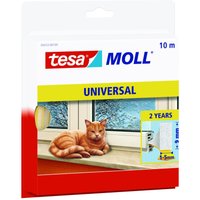 tesa Dichtungsbänder Universal 9 mm x 10 m weiß von Tesa