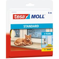 tesa Dichtungsbänder Schaumstoffdichtung 9 mm x 6 m weiß von Tesa