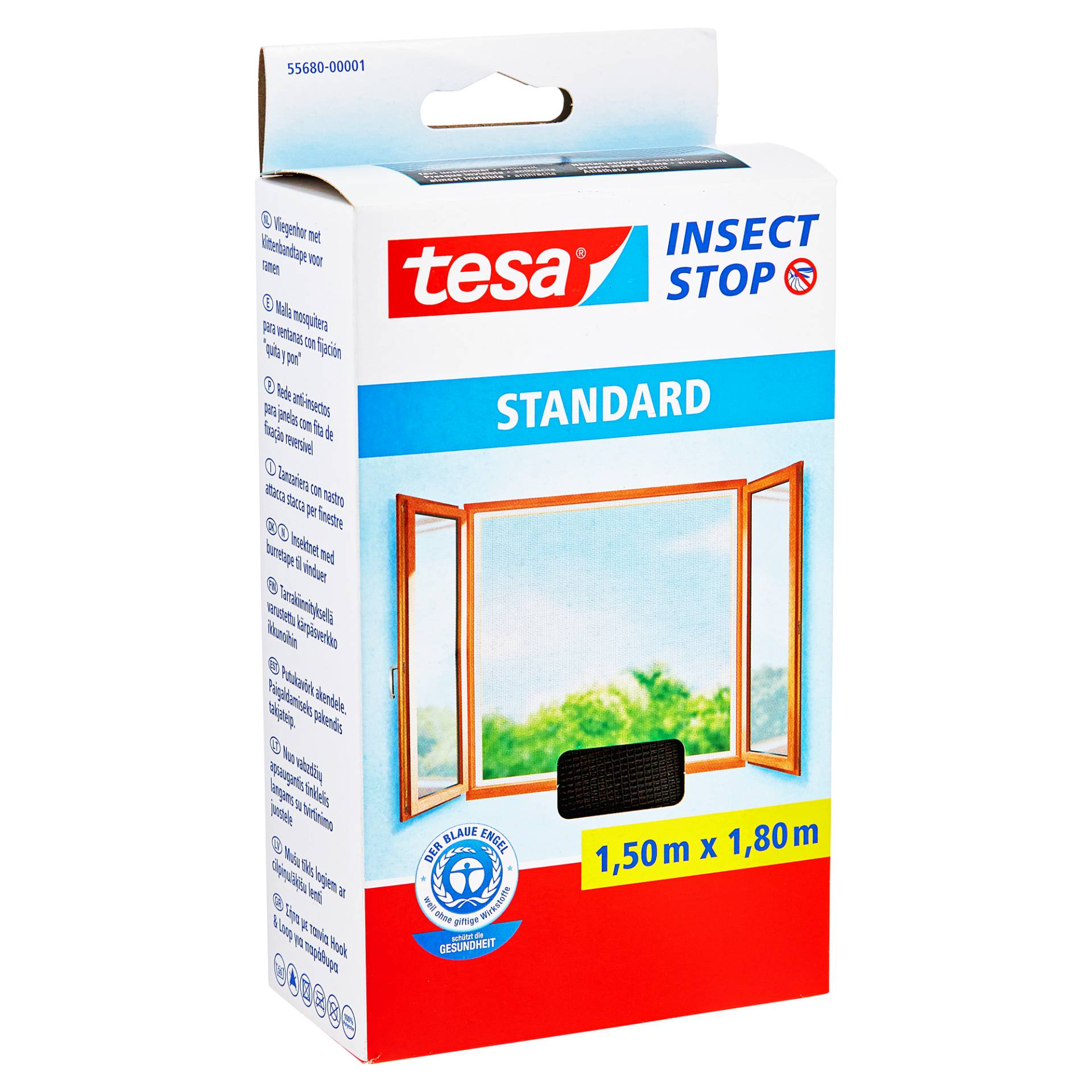 tesa Fensterfliegengitter 'Standard' anthrazit 150 x 180 cm tesa Fensterfliegengitter 'Standard' anthrazit 150 x 180 cm von Tesa