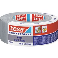 tesa Duct Tape PRO 74613-00003-00 Reparaturband Grau (L x B) 50 m x 50 mm 1 St. von Grau