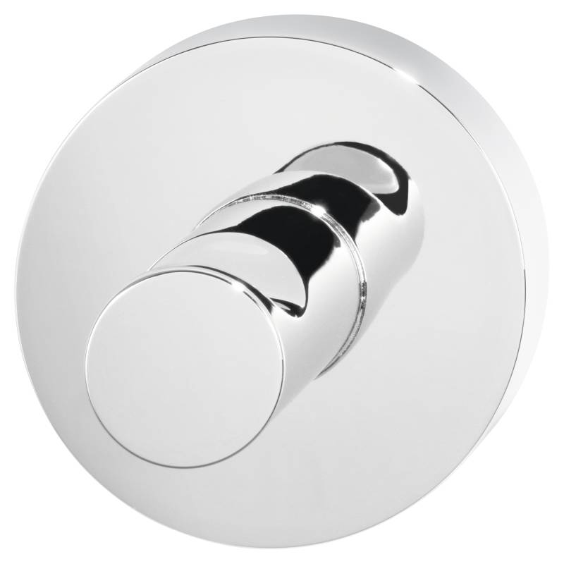 tesa Haken 'Powerbutton' Chrom rund selbstklebend von Tesa