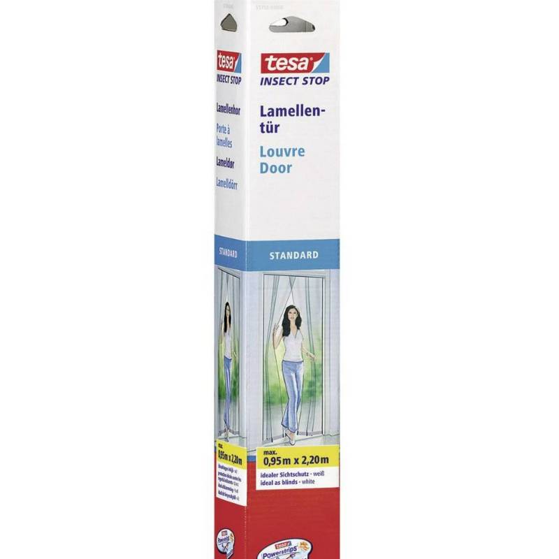 tesa Insect Stop Lamellentür 'Standard' weiß 95 x 220 cm von Tesa