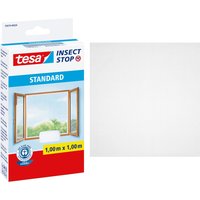 tesa Insektenschutz-Fensterrahmen "Insect Stop Standard Fliegengitter für Fenster - 1.0 m : 1.0 m" Packung, Fliegennetz, Klettband, 1 Stk. tlg. Insektenschutzgitter -Fliegenetz ohne Bohren-zuschneidbar tesa Insektenschutz-Fensterrahmen "Insect Stop Standard Fliegengitter für Fenster - 1.0 m : 1.0 m" Packung, Fliegennetz, Klettband, 1 Stk. tlg. Insektenschutzgitter -Fliegenetz ohne Bohren-zuschneidbar von Tesa