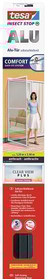 tesa Insektenschutz-Tür COMFORT 120 x 240 cm anthrazit von Tesa