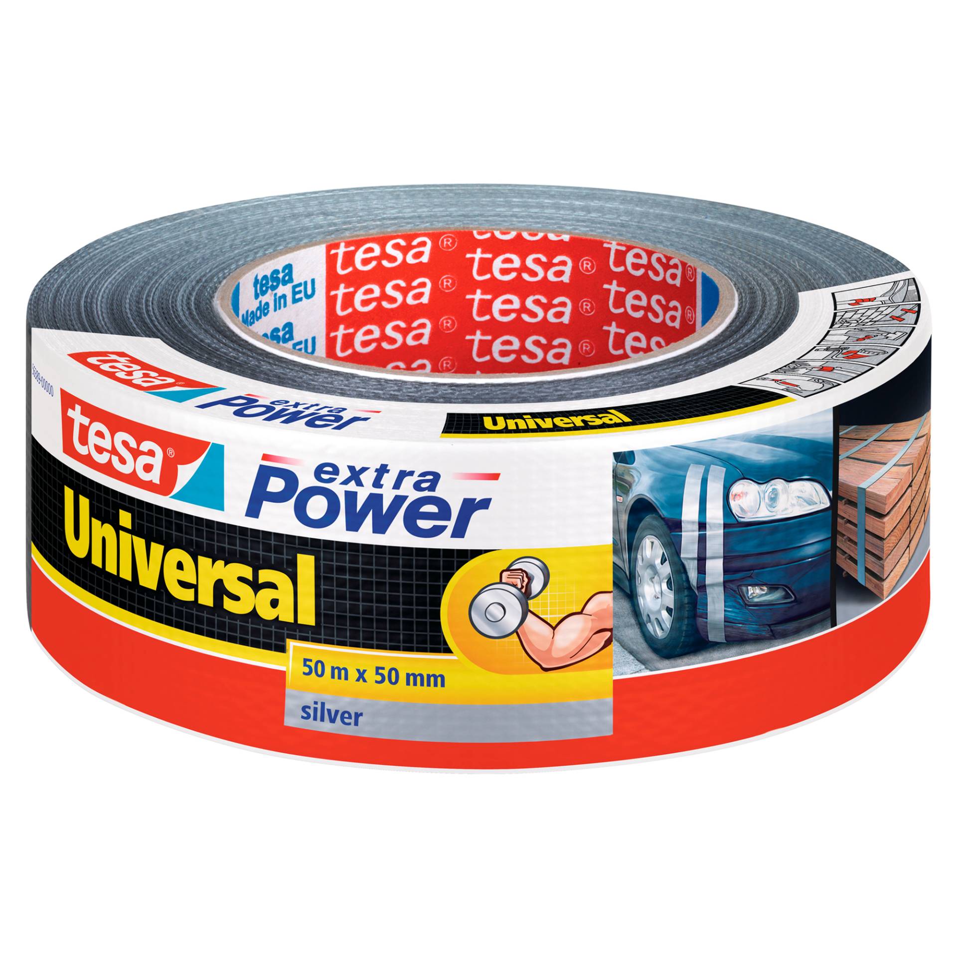 tesa Klebeband 'extra Power Universal' silber 50 m tesa Klebeband 'extra Power Universal' silber 50 m von Tesa