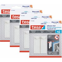 tesa Klebenagel für Tapeten und Putz 1kg - Selbstklebende Nägel für empfindliche Oberflächen - rückstandslos - Bis zu 1 kg Halteleistung pro Nagel von Tesa