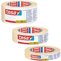 tesa Kreppband 30 mm  x 50 m beige von Tesa
