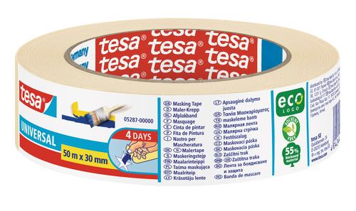 tesa Malerkreppband Universal 50 m x 30 mm von Tesa