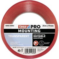 Tesa - Mounting pro Transparent 66965-00002-00 Montageband Transparent (l x b) 25 m x 19 mm 1 St. von Tesa