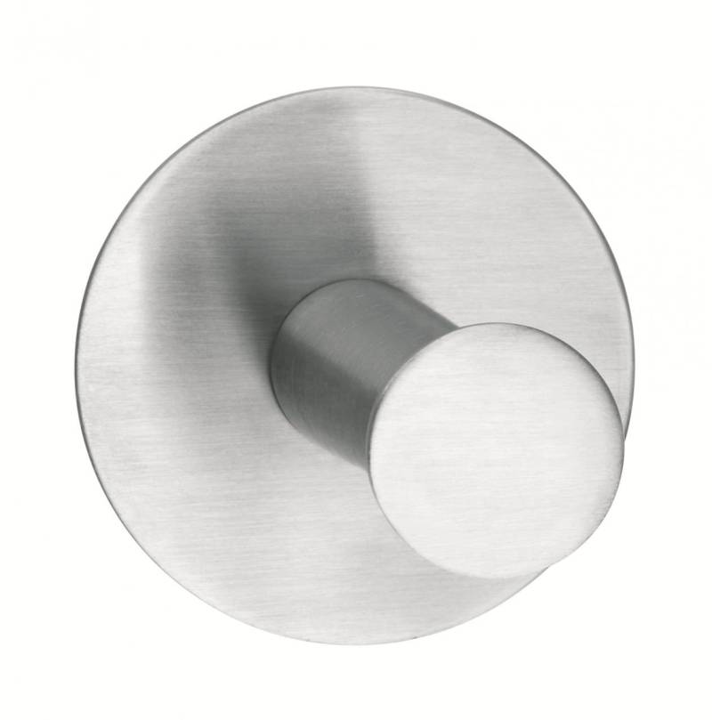 tesa Powerbutton Haken Classic rund, Edelstahl von Tesa