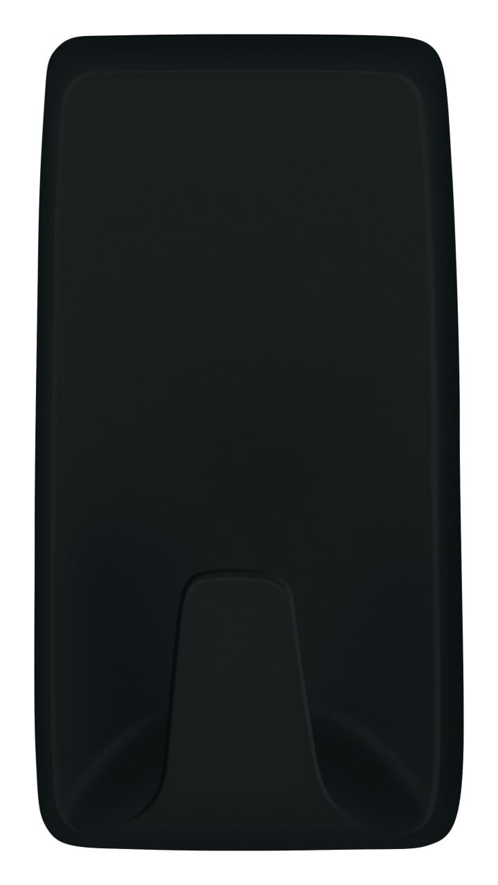 tesa Powerstrips Haken S eckig schwarz 3 Stück von Tesa