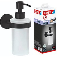 tesa Seifenspender MOON 40565-00000-00 schwarz matt Metall 200,0 ml von Tesa