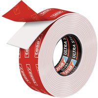 tesa doppelseitiges Klebeband 19 mm  x 1.5 m weiß von Tesa