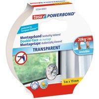 tesa doppelseitiges Klebeband 19 mm  x 5 m transparent von Tesa