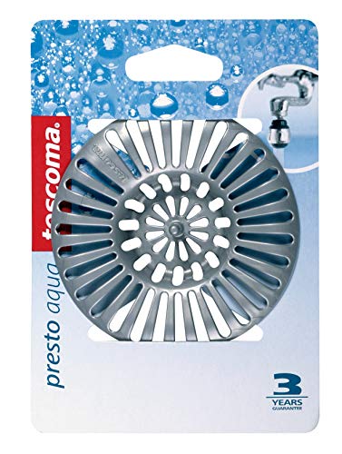 Tescoma Abflusssieb 8 cm Durchmesser, Abflussfilter, Edelstahl, Chrome-plated, Chrome von Tescoma