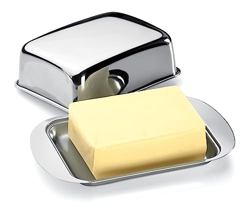 Tescoma 428630.00 Butterdose GrandCHEF, aus Edelstahl für 250g Butter von Tescoma