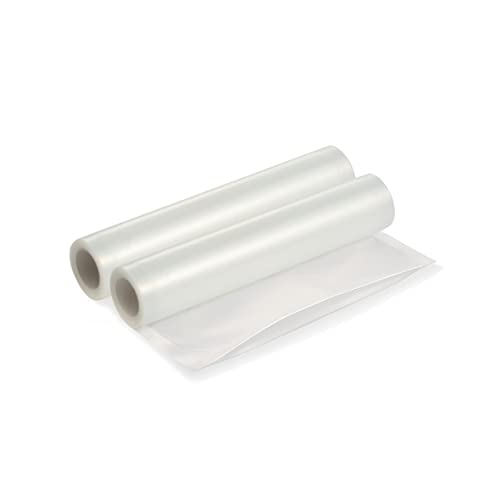 Tescoma 4FOOD Vakuumierfolie 20x200 cm, 2er Set – Universell einsetzbare, wiederverwendbare Folienrolle für Frische & Sous-vide – Passend für GrandCHEF & andere Haushaltsgeräte von Tescoma