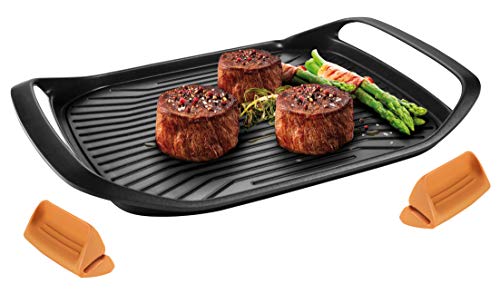 Tescoma 605068 Grillpfanne 42 x 28 cm SmartCLICK, Schwarz von Tescoma