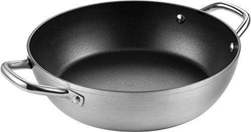 Tescoma 606862 GrandChef Topf mit 2 Griffen, Durchmesser 32 cm, Aluminium, Schwarz von Tescoma