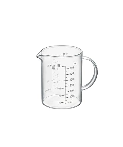 Tescoma Glas-Messbecher Delicia 350 ml, hitzebeständiges Borosilikatglas von Tescoma