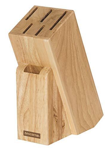Tescoma Messer-und Scherenblock, Holz, beige, 6 Schere von Tescoma