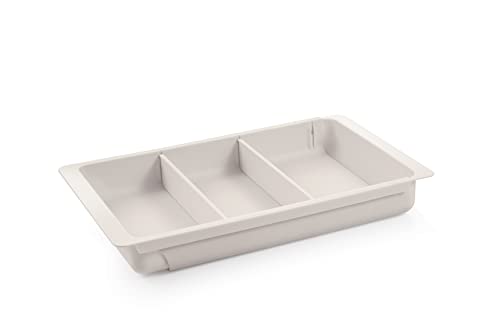 Tescoma Verstellbarer Schubladeneinsatz FlexiSPACE 330-555 mm, Beige Tescoma Verstellbarer Schubladeneinsatz FlexiSPACE 330-555 mm, Beige von Tescoma