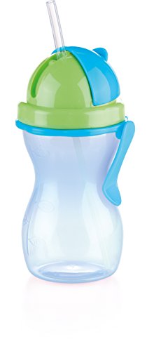 Tescoma Bambini Kinderflasche, Kunststoff, blau-grün, 20 x 10 x 8.4 cm von Tescoma