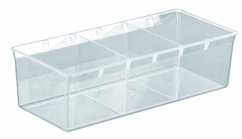 Tescoma Behälter, Kunststoff, transparent, 29 x 13 x 8.5 cm von Tescoma