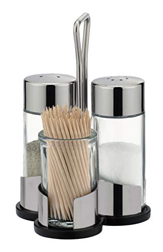 Tescoma Salz-Pfeffer-Zahnstocher Set, Menage Set Profi Tescoma Salz-Pfeffer-Zahnstocher Set, Menage Set Profi von Tescoma