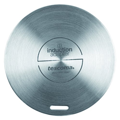 Tescoma GrandCHEF Induktions-Adapter, Edelstahl, mit abnehmaren Griff (17 cm (alte version)) von Tescoma