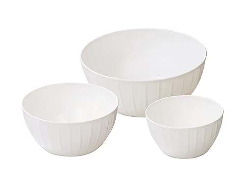 Tescoma Kunststoffschüssel DELÍCIA, Set, 3-tlg., weiß von Tescoma