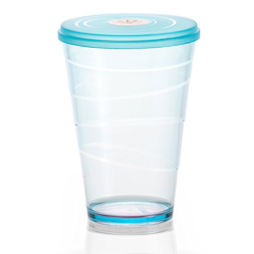 Tescoma Mydrink Becher, Kunststoff, blau, 9.2 x 9.2 x 12.8 cm von Tescoma