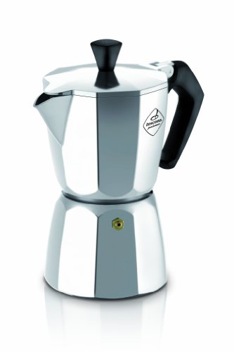 Tescoma Espressokocher, Kunststoff, Silber/schwarz, 20 cm, T647006 von Tescoma