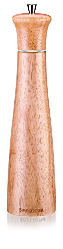Tescoma Pfeffer-/ Salzmühle, Holz, Braun, 6.5 x 6.5 x 27 cm von Tescoma