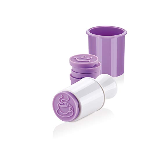 Tescoma Keks-Stempel mit Ausstecher, Plätzchenform mit verschiedenen Motiven (Party) von Tescoma