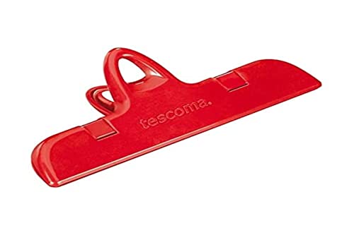 Tescoma Beutelverschluss, Kunststoff, rot, 21.5 x 8.5 x 4.1 cm von Tescoma