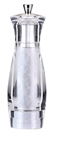Tescoma Salzmühle, Plastik, Silber/transparent, 6.5 x 6.4 x 24 cm von Tescoma