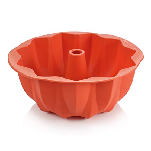 Tescoma Hoher Gugelhupf DELÍCIA SiliconPRIME ø 24 cm, Rosette von Tescoma