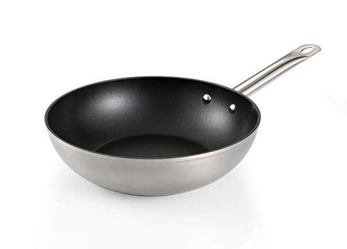 Tescoma Wok ∅ 28 cm GrandCHEF, Grau von Tescoma