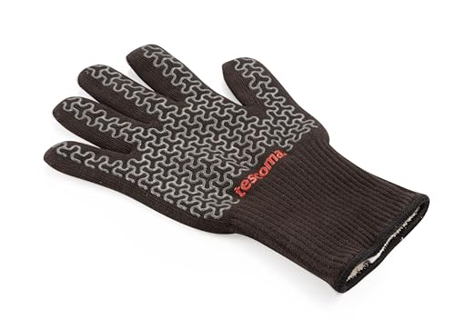 Tescoma handschuh, Baumwolle Silikon Polyester, Schwarz, L/XL von Tescoma