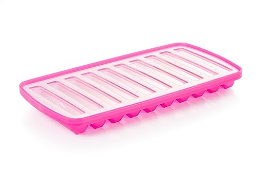 Tescoma myDRINK Eiswürfelform Stäbchen I Innovatives Design I Passend für Gläser & PET-Flaschen I Wasserdichter Deckel & Leichtes Lösen I Robuster Kunststoff & Silikon von Tescoma