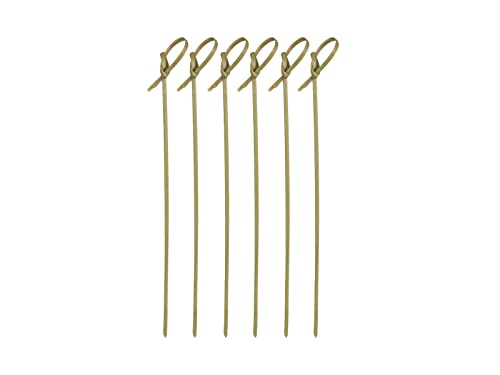 Tessera Bio Products QA108B Bambus Knoten Pick, Naturfarbe, 15cm Länge, 200 Stück von Tessera Bio Products