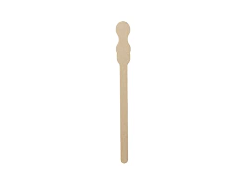 Tessera Bio Products QA412S Stopper Holzrührstäbchen, Naturfarbe, 12cm Länge, 500 Stück von Tessera Bio Products