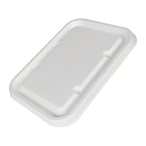 Tessera Bio Products QLS5001000 Zuckerrohr Deckel für Injection M/W Lebensmittelbehälter 500ml-1000ml, Weiß, 18.2cm Länge, 13.1cm Breite, 1.1cm Höhe, 125 Stück Tessera Bio Products QLS5001000 Zuckerrohr Deckel für Injection M/W Lebensmittelbehälter 500ml-1000ml, Weiß, 18.2cm Länge, 13.1cm Breite, 1.1cm Höhe, 125 Stück von Tessera Bio Products