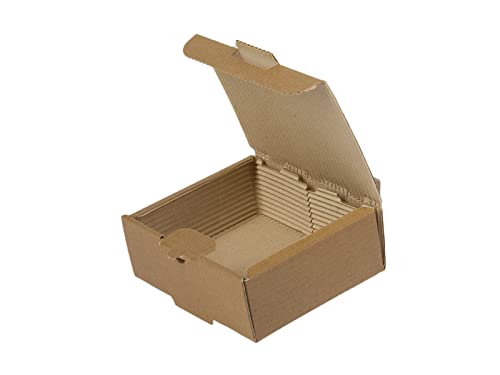 Tessera Bio Products QWDPT8 Kraftpapier 2-Lagige Pommes Doppelportion Foodbox, Naturfarbe, 16cm Länge, 12.6cm Breite, 5.5cm Höhe, 100 pcs von Tessera Bio Products