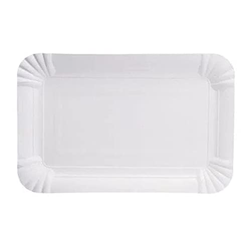 Tessera Bio Products QXH1117 Rechteckige Pappteller, Weiß, 11cm Breite, 17cm Länge, 250 Stück Tessera Bio Products QXH1117 Rechteckige Pappteller, Weiß, 11cm Breite, 17cm Länge, 250 Stück von Tessera Bio Products