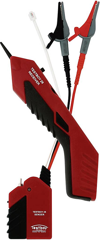 B-Ware Testboy 26 Leitungssucher Set Spannungsprüfer Messer Mit Led Taschenlampe von Testboy