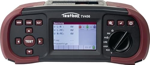 Installationsprüfgerät TV 456 z.Prüfung elektrischer Anlagen TESTBOY von Testboy